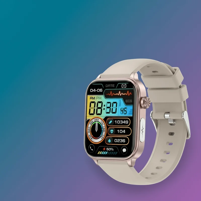 Avanceret Smartwatch med SOS og Blodsukkermåling