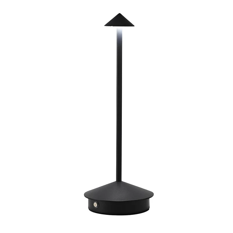 Trådløs Bordlampe med Dæmpbar LED & Lang Batterilevetid