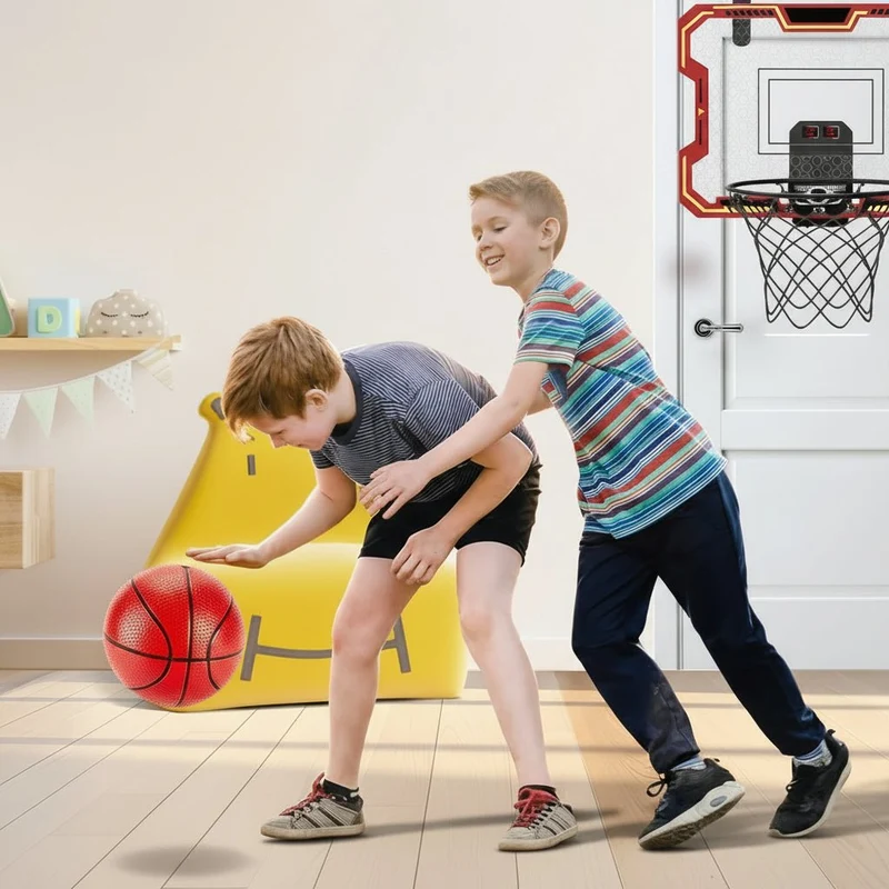 Indendørs Basketballkurv med Elektronisk Scoring & Musik