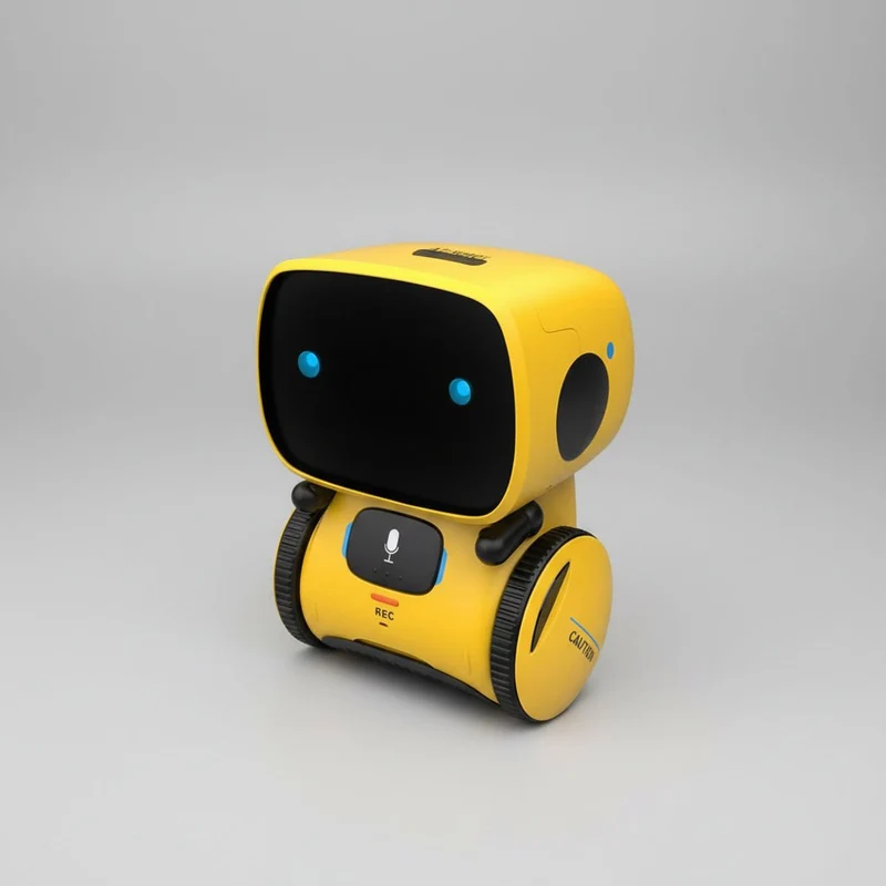 Interaktiv STEM Robotlegetøj med Stemmeaktivering til Børn