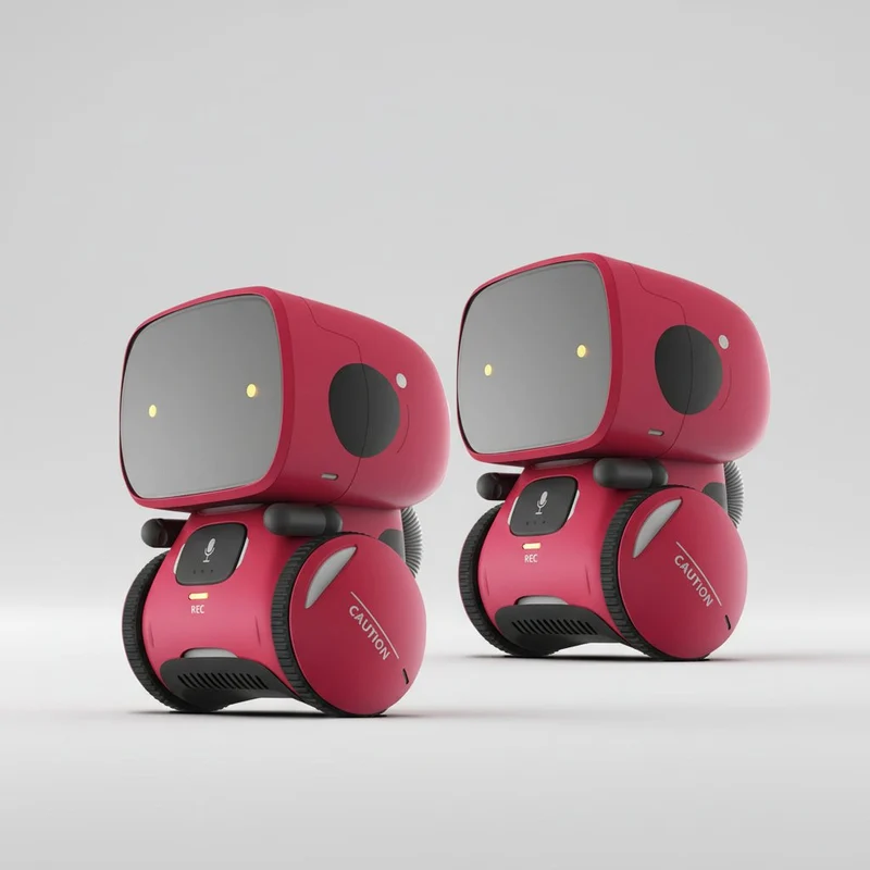 Interaktiv STEM Robotlegetøj med Stemmeaktivering til Børn
