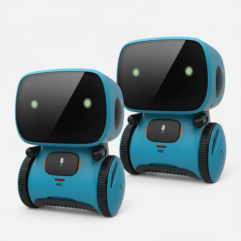Interaktiv STEM Robotlegetøj med Stemmeaktivering til Børn