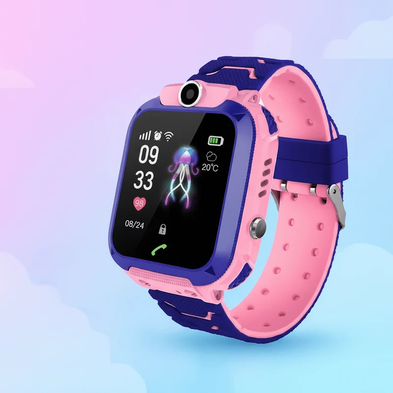 Børne-smartwatch med GPS og opkaldsfunktion for tryghed