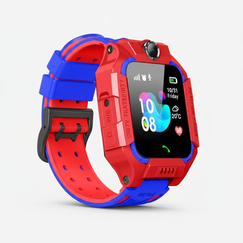 Børne-smartwatch med GPS og opkaldsfunktion for tryghed