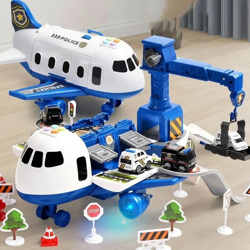 Eventyr Flylegesæt til Kreativ Børneleg med Fly & Køretøjer