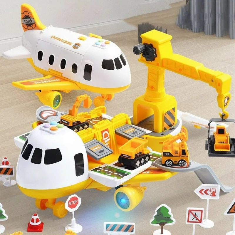 Eventyr Flylegesæt til Kreativ Børneleg med Fly & Køretøjer