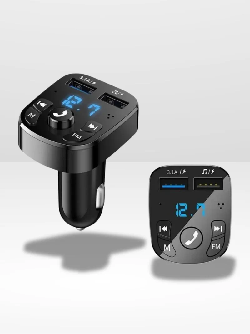 Bluetooth Biladapter til Opladning og Musikstreaming