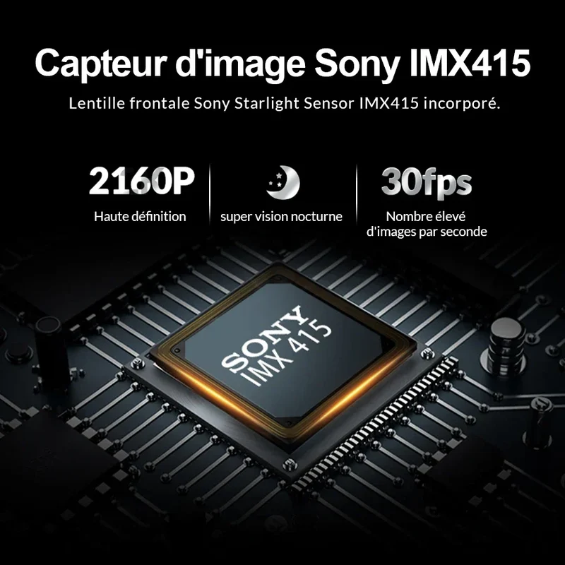 4K Bagview Spejl Kamera med GPS og Optagelse