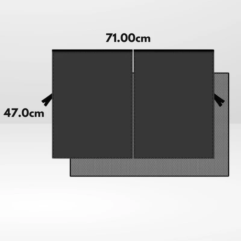 Bilvinduesskærm med Toned Glas | UV-Beskyttelse til Børn