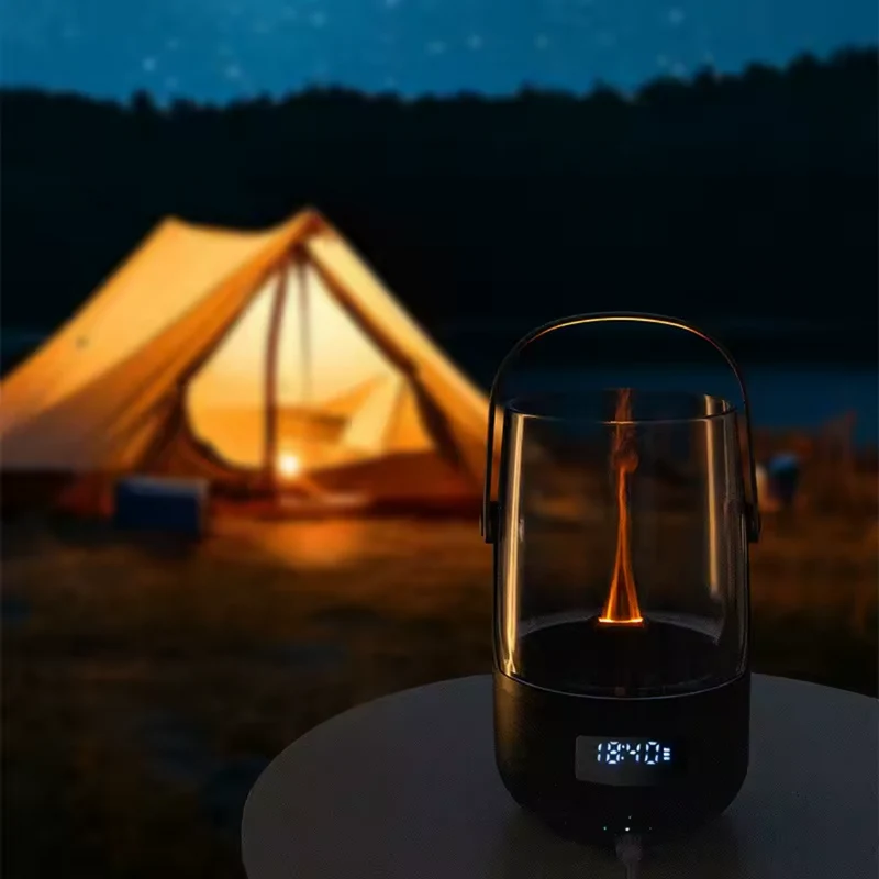 Elegant Aroma Diffuser med Retro Flamme Design