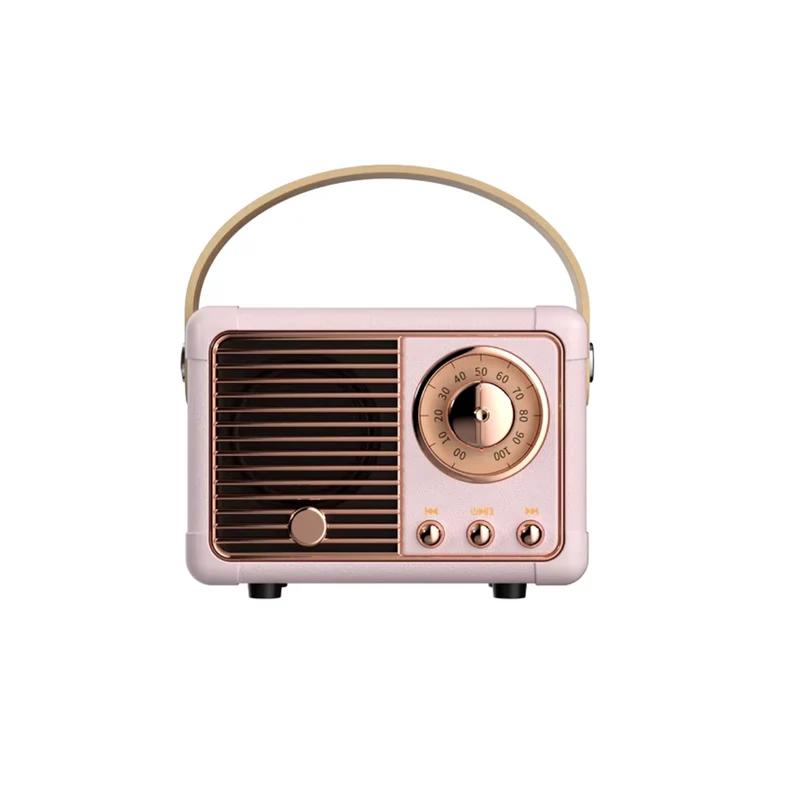 Stilfuld Trådløs Højttaler med Retro Design