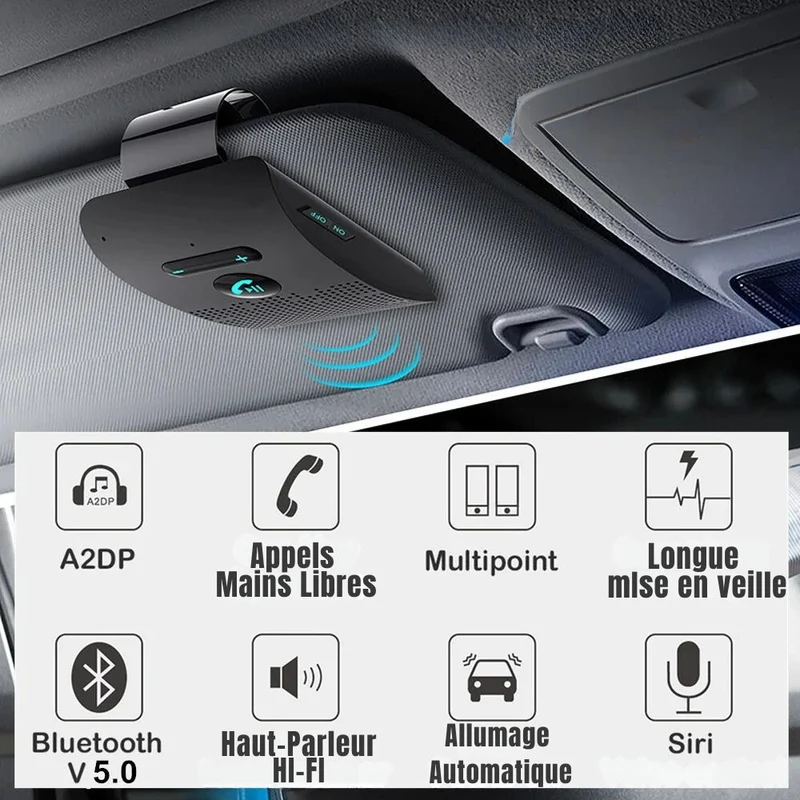 Kompakt og Kraftfuld Bilhøjttaler med Bluetooth