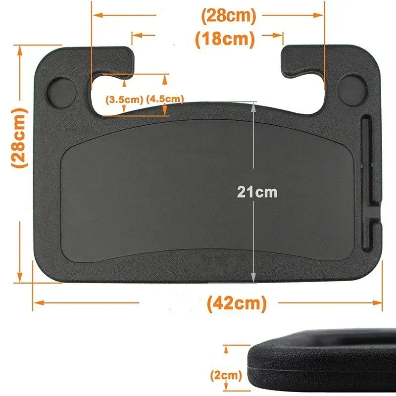 Praktisk Tablet Holder til Rat i Bilen