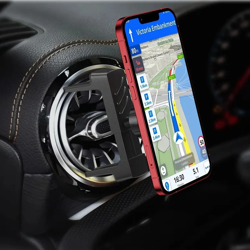 Smart Biltelefonholder med Magnet og 360° Rotation