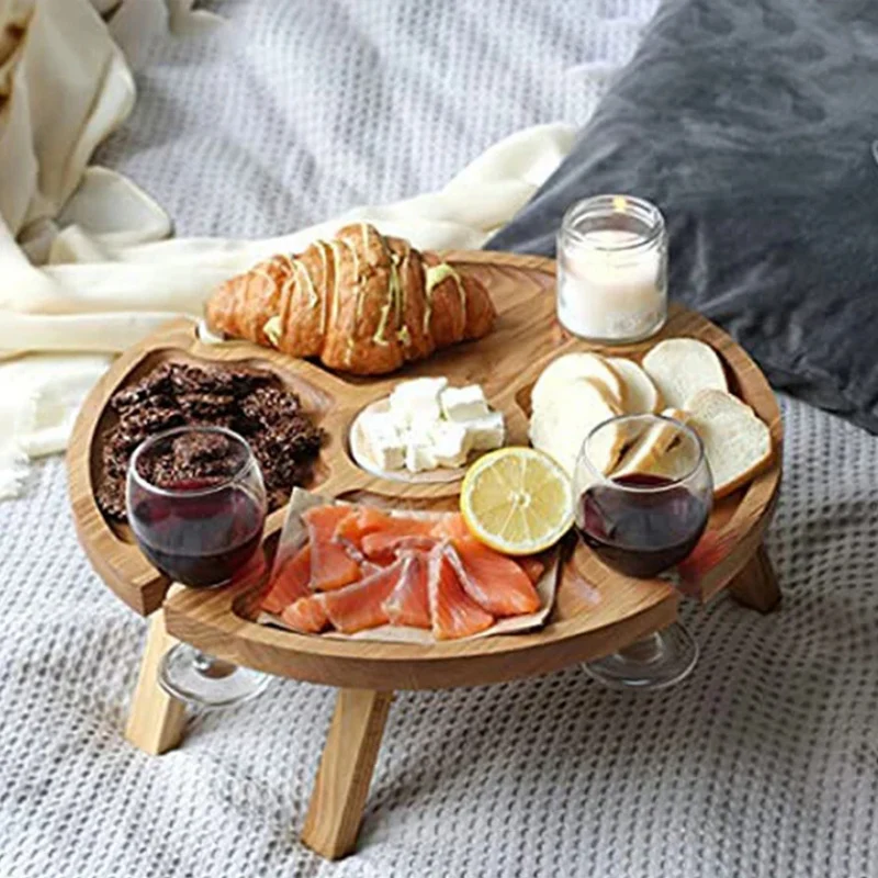 Stilfuld Sammenklappelig Snackbord til Sociale Anledninger