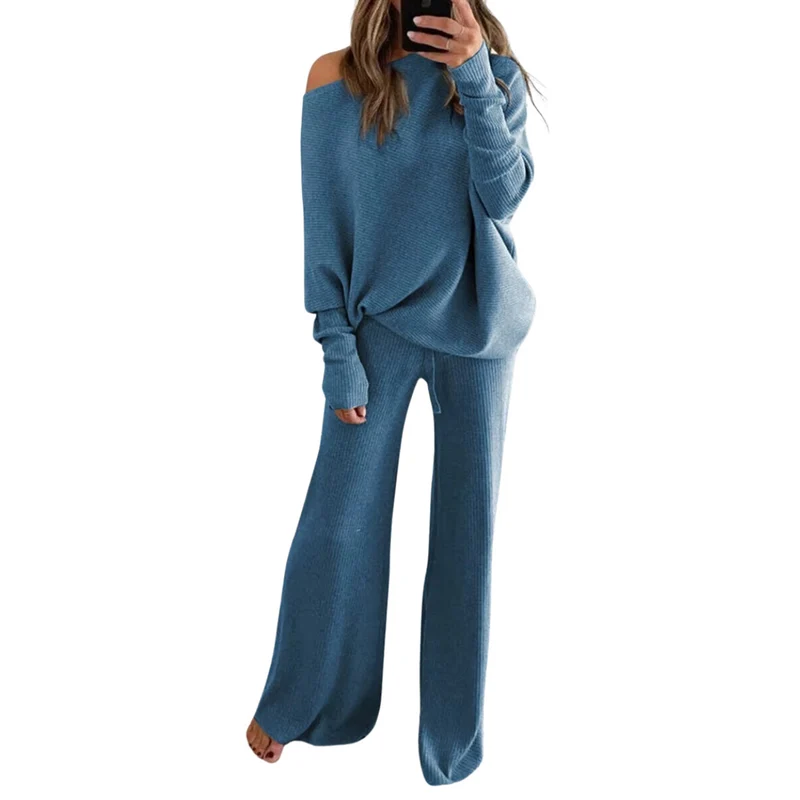 Elegant og Komfortable Sweatpants og Sweater Sæt
