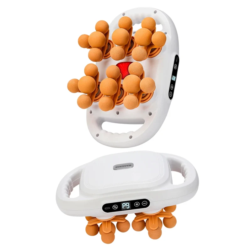 Intensiv Muskelmassageapparat med 22 Udskiftelige Hoveder