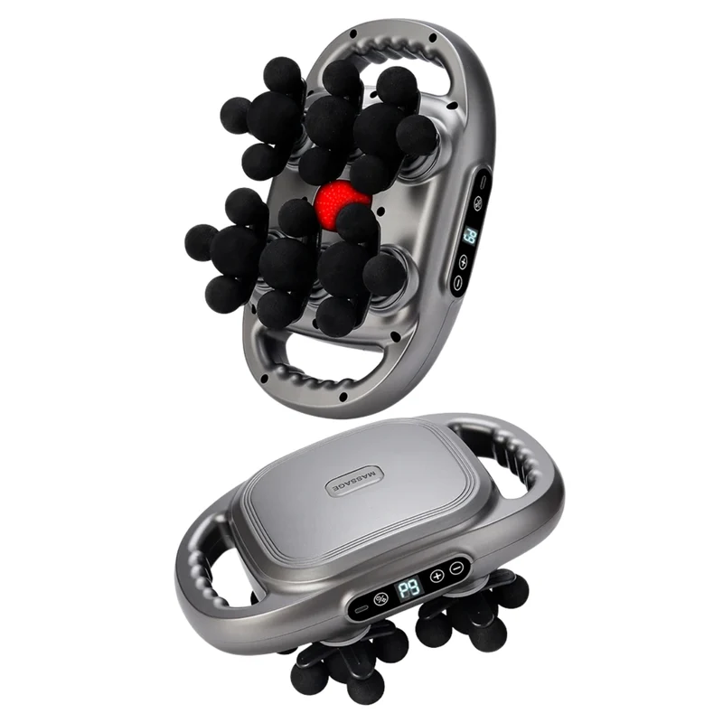Intensiv Muskelmassageapparat med 22 Udskiftelige Hoveder