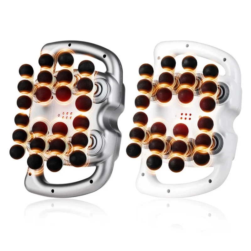 Effektiv Massagepistol med 24 Massagehoveder