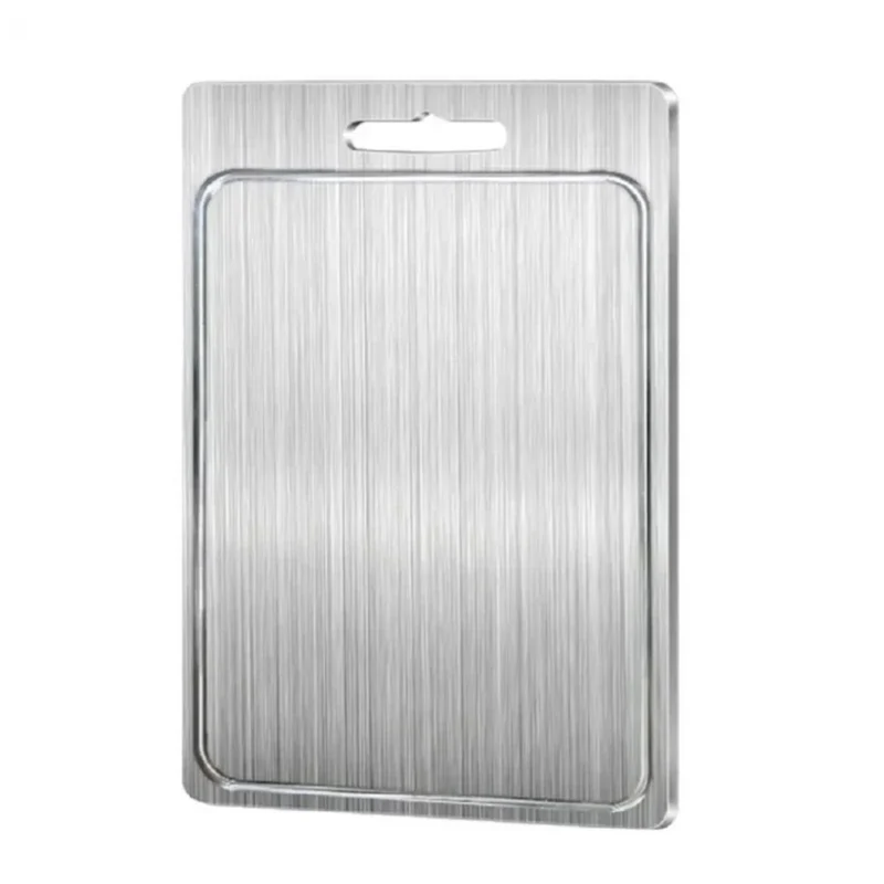 Bæredygtig Stål Skærebræt med Dobbelt Side