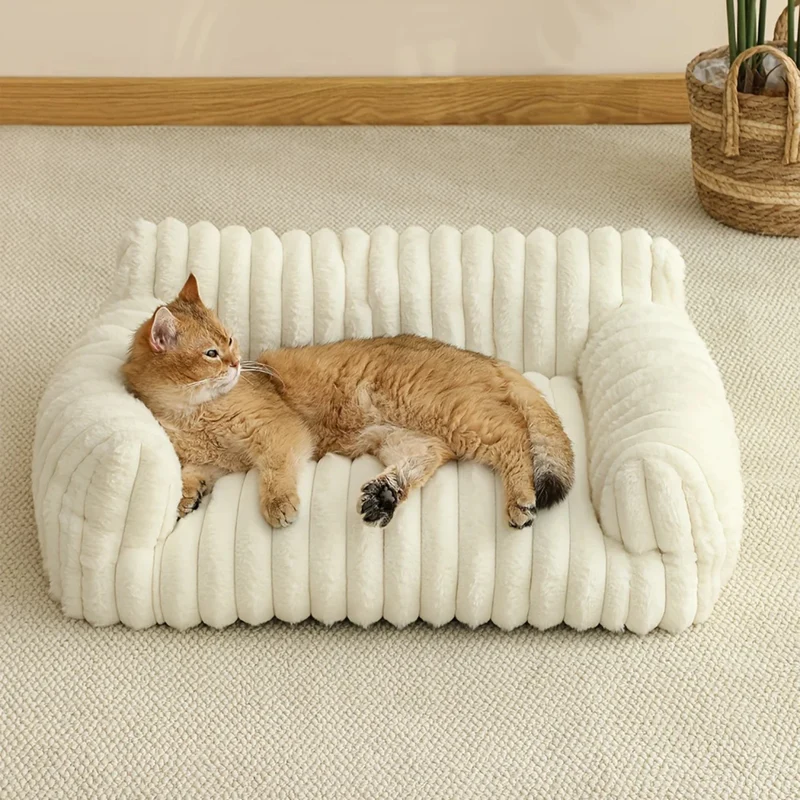Luksuriøs og Støttende Katte Sofa til Ultimativ Komfort