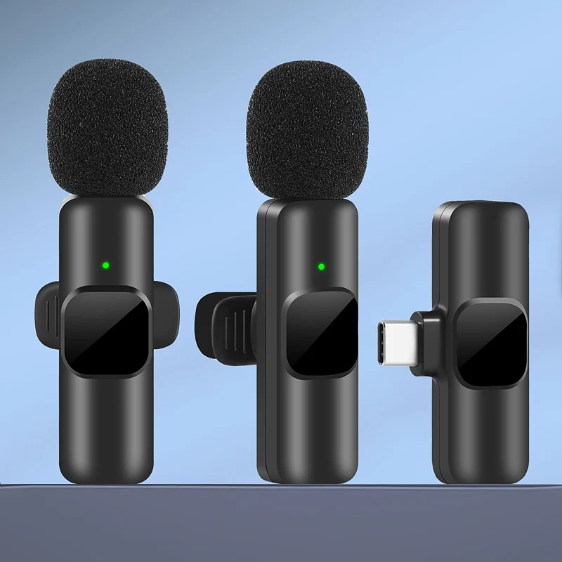 Trådløs mikrofon til videooptagelse og livestreaming – Kompakt og lydkvalitet i top