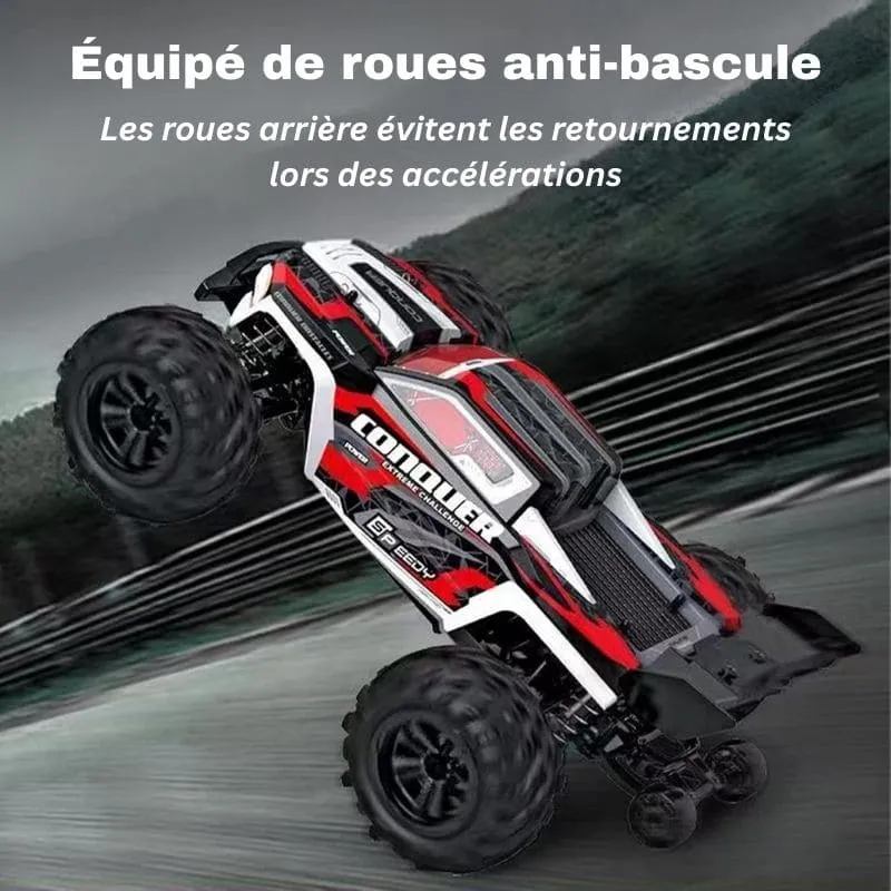 Hurtig 4x4 Fjernstyret Bil - 50 km/t | SpeedRacer