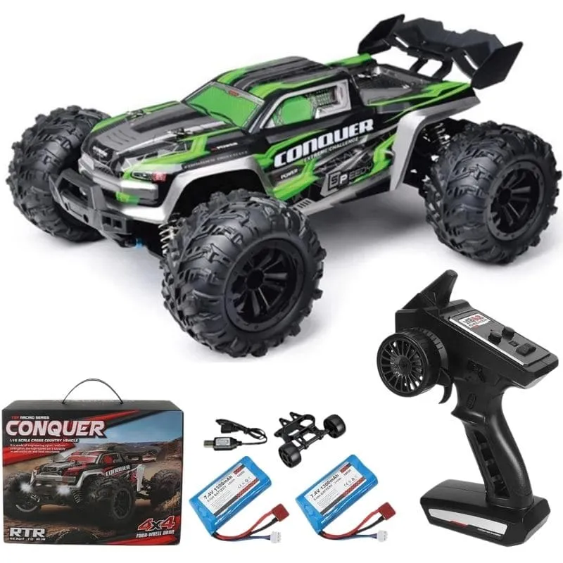 Hurtig 4x4 Fjernstyret Bil - 50 km/t | SpeedRacer