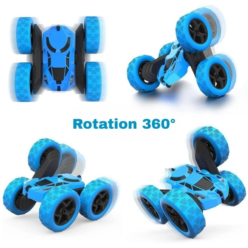 Fjernstyret Offroad Bil med 360° Flip-Funktion