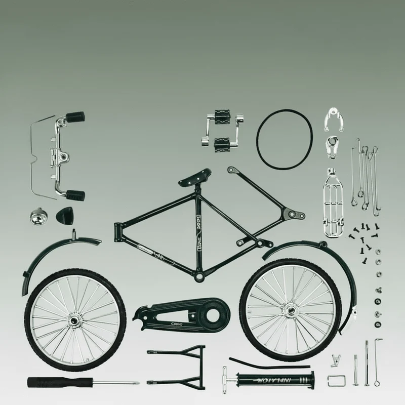 Vintage Cykel Modelkit - Kreativitet & Håndværk for Alle