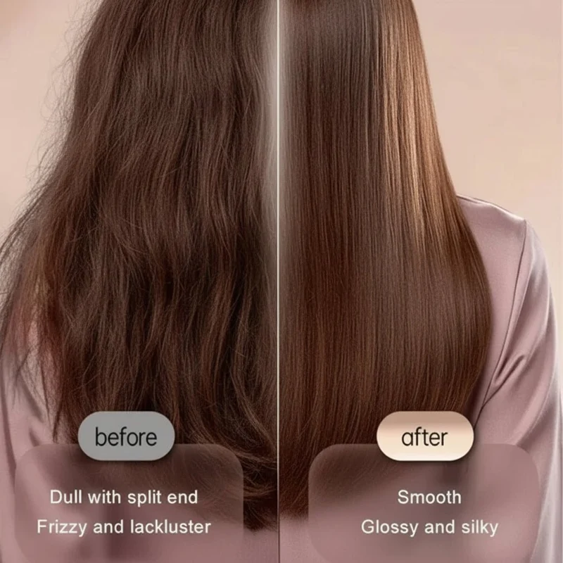 Hårkam med Hurtig Styling og Krusfri Teknologi