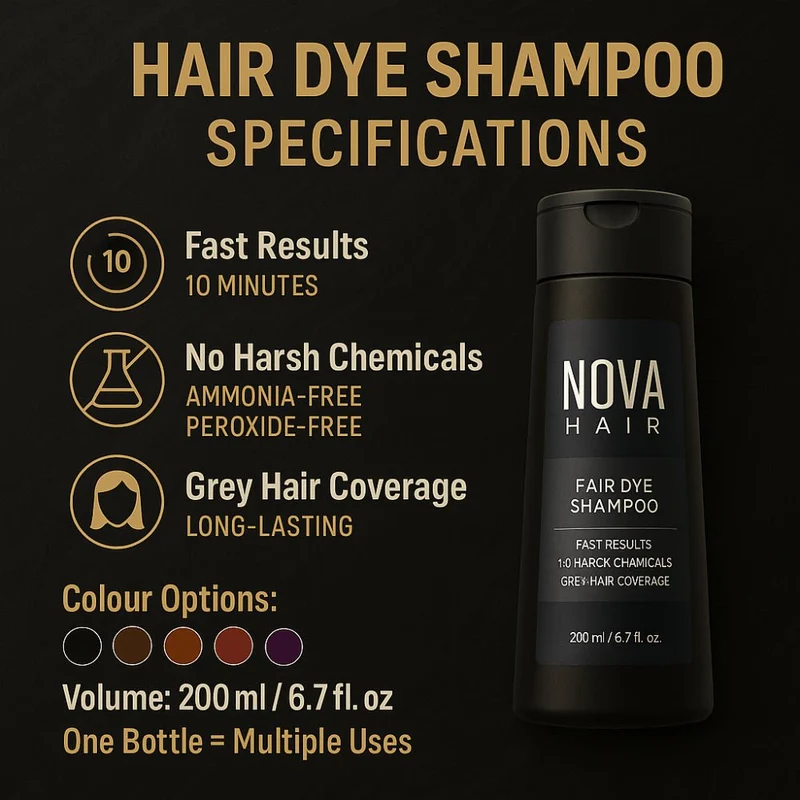 Hårfarve Shampoo: Hurtig Farve Uden Ammoniak