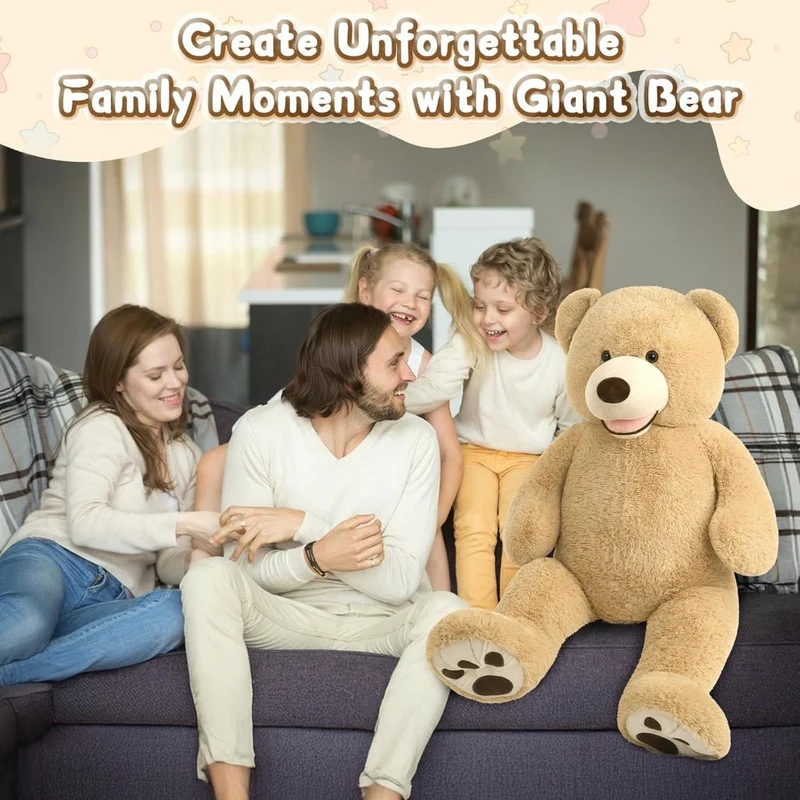 Stor Blød Bamse til Kram - Perfekt til Alle Aldre
