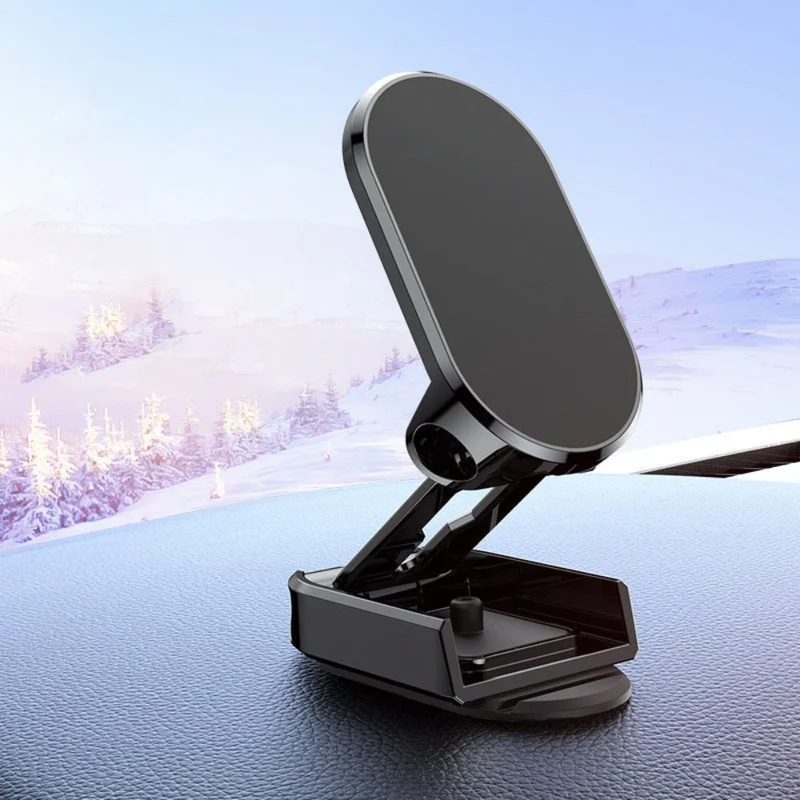 Magnetisk Bilholder til Smartphone – Justerbar og Foldbar