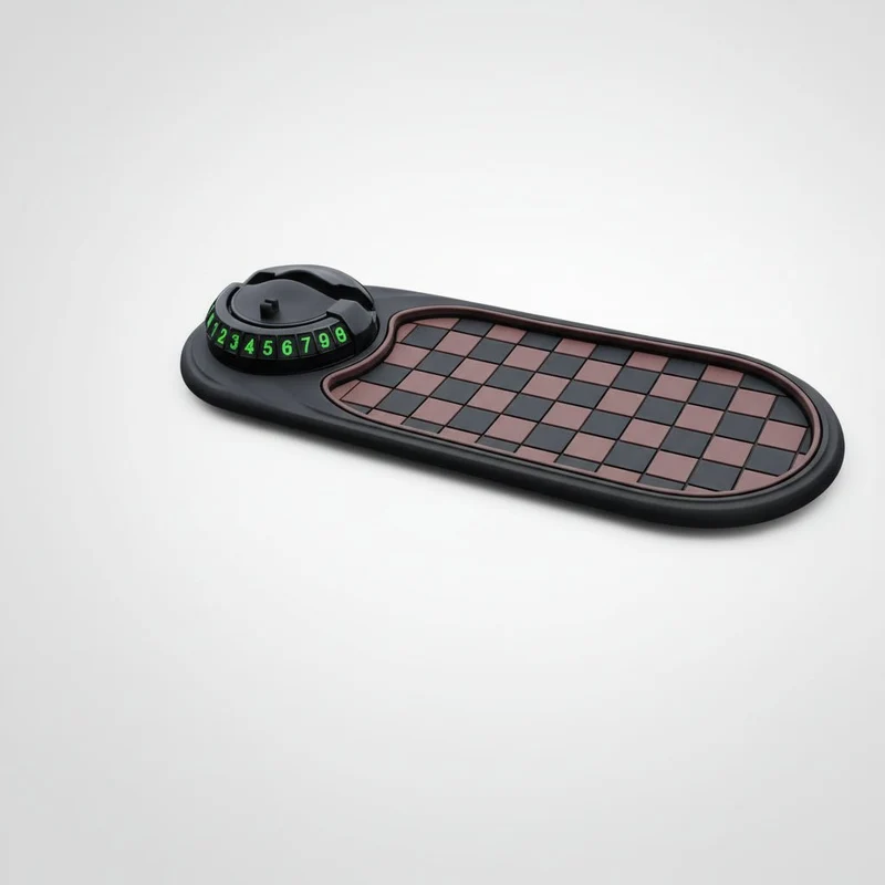 Universal Anti-Slip Dashboard Mat med 360° Telefonholder
