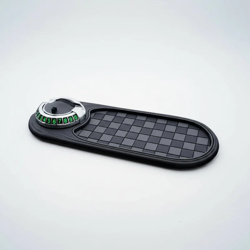 Universal Anti-Slip Dashboard Mat med 360° Telefonholder