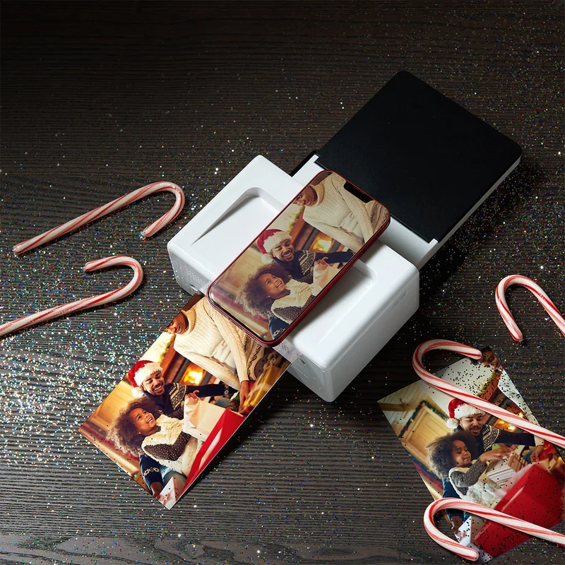 Trådløs Smartphone Printer: Øjeblikkelige 4x6 Farvefotos