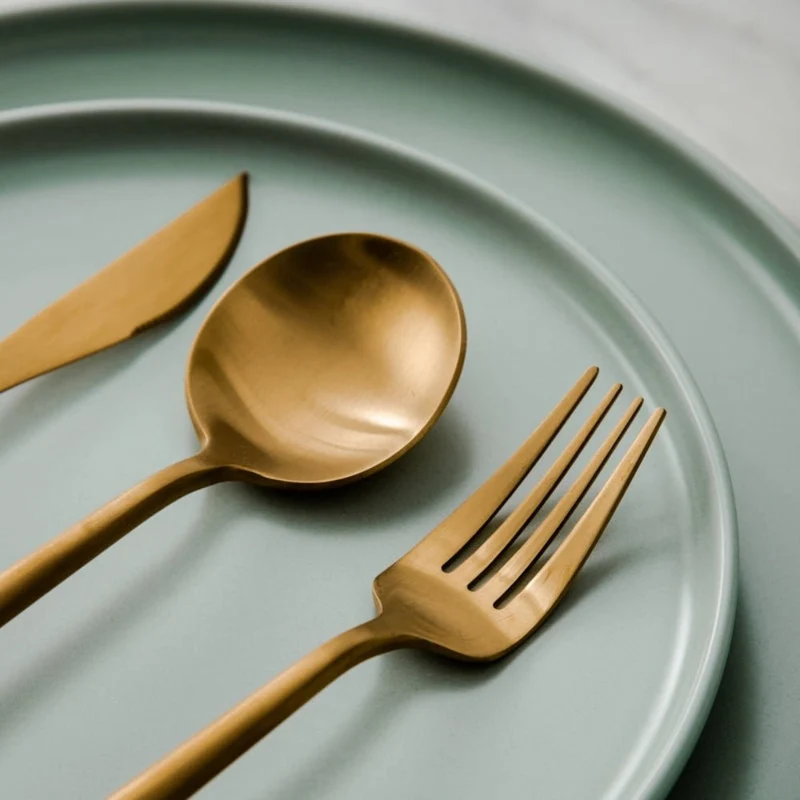 Moderne Bestiksæt i Rustfrit Stål - Elegant og Holdbart