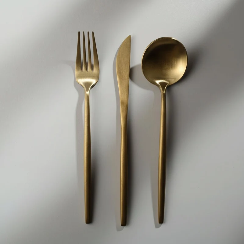 Moderne Bestiksæt i Rustfrit Stål - Elegant og Holdbart