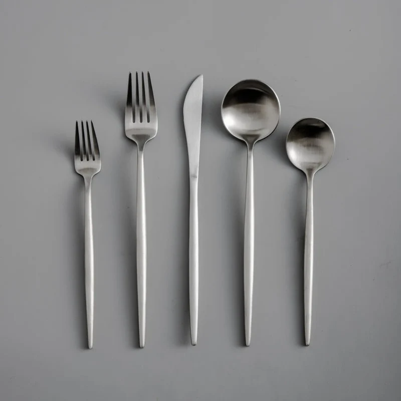 Moderne Bestiksæt i Rustfrit Stål - Elegant og Holdbart