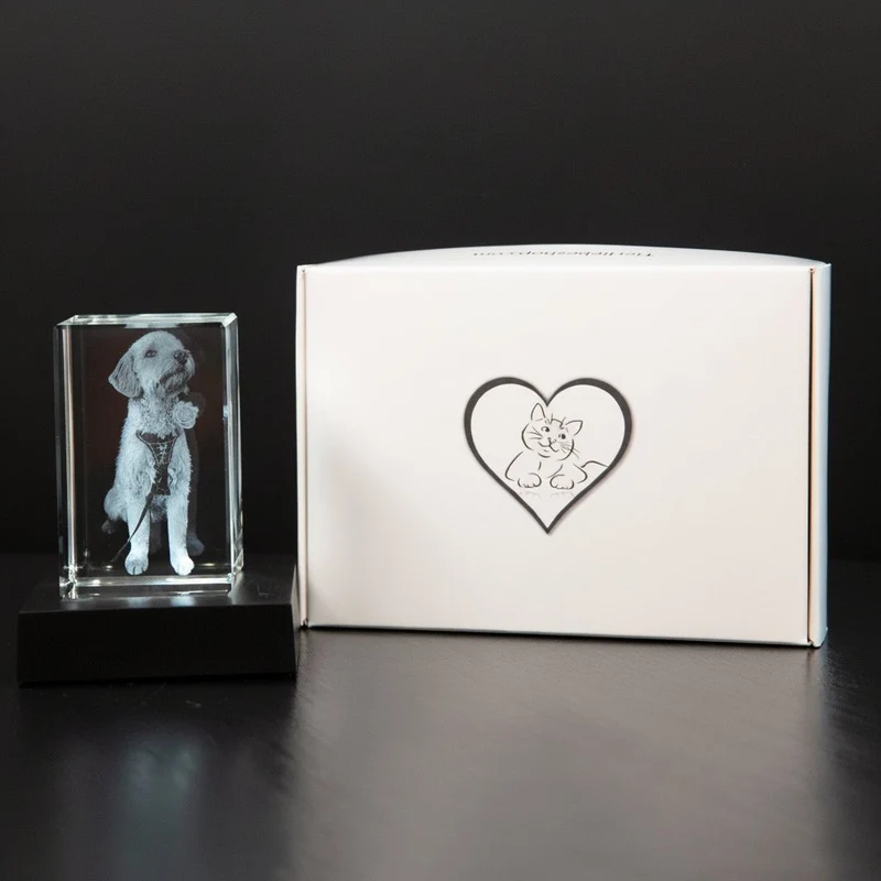 Personlig Krystalfoto Kunst: Evigvarende Mindegave i 2D/3D