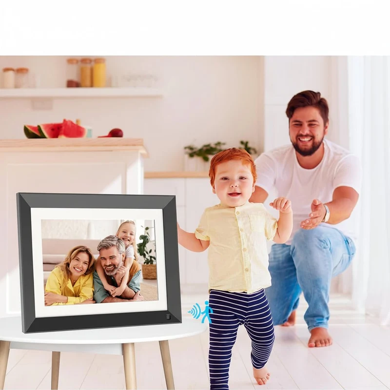 Smart Digital Fotoramme med WiFi og HD Touch Skærm