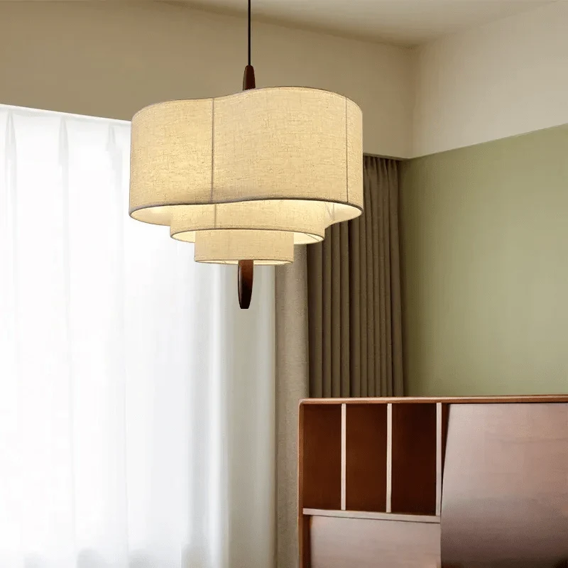 Japandi Hængelampe - Minimalistisk Design i Naturlige Materialer