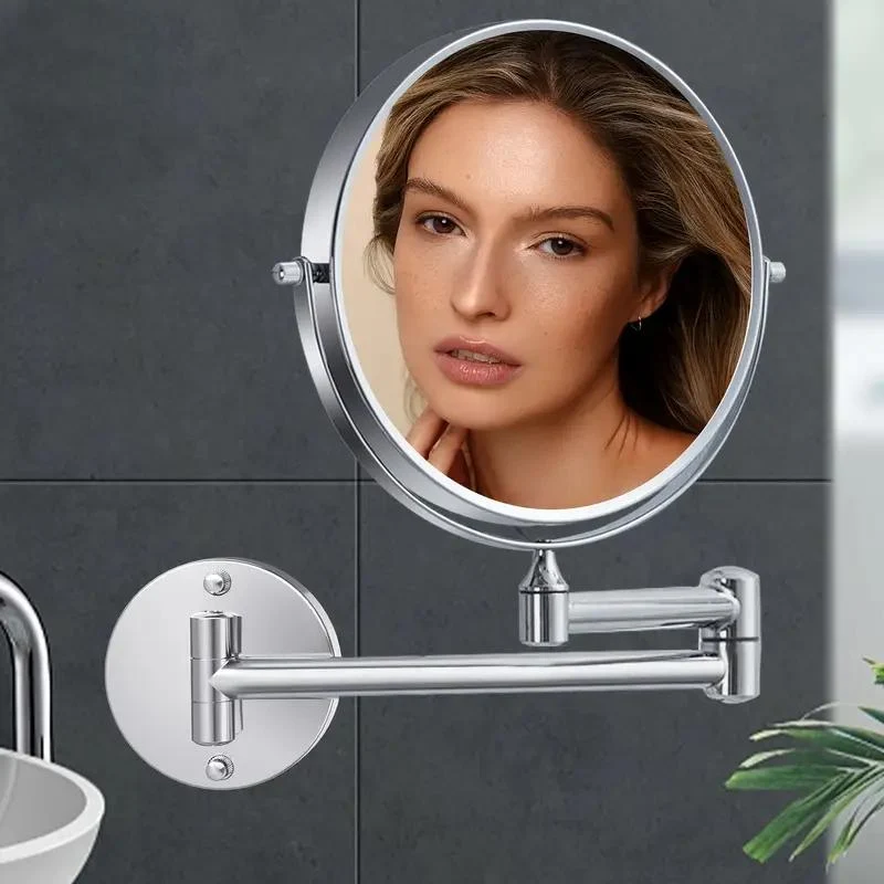 LED Makeup-spejl med Forstørrelse og Justerbart Lys