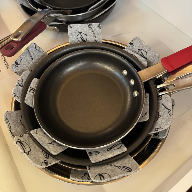 Filtsikring til gryder og pander – Beskytter mod ridser