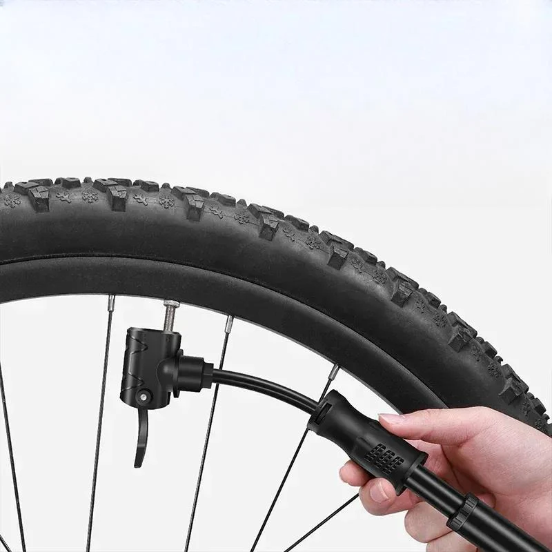 Kompakt og Let Cykelpumpe til Racer - Op til 100 psi, Aluminium