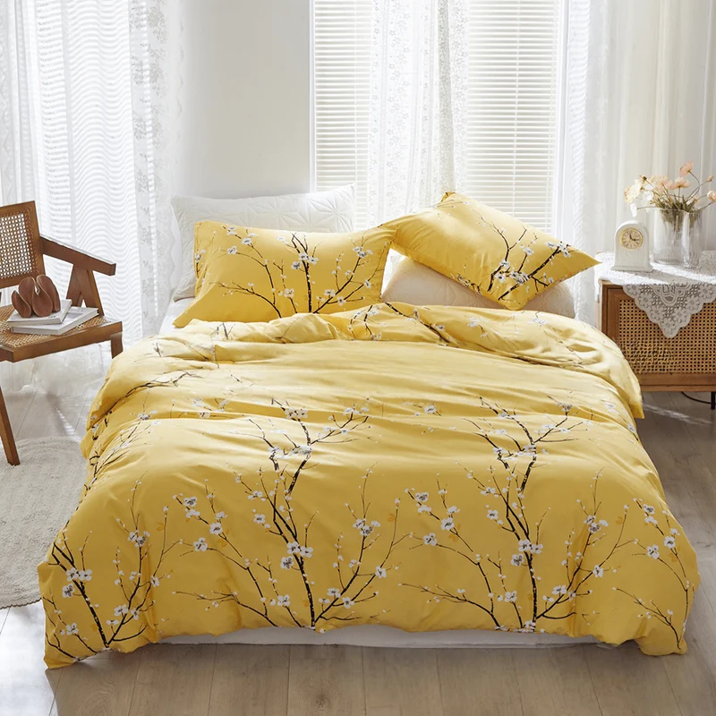 Elegant Sengetøjsæt med Blomsterdesign for Ro og Stil