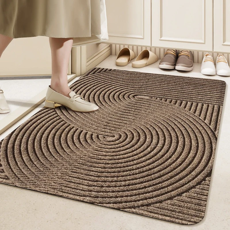Superabsorberende Dørmåtte med Geometrisk Design - Skridsikker