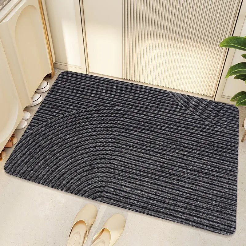 Superabsorberende Dørmåtte med Geometrisk Design - Skridsikker
