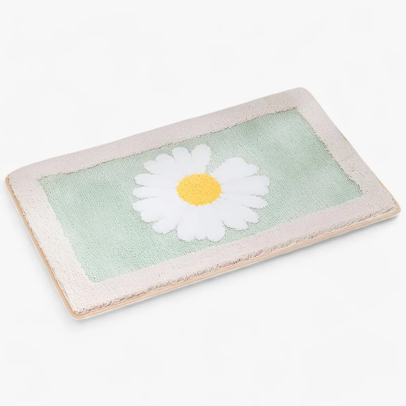 Blød Bademåtte 50x80 cm - Sikker og Vandabsorberende
